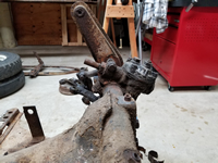 Steering Box Before Removal