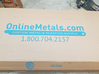 OnlineMetals.com is where I purchased the 2mm (14 gauge) sheet metal.