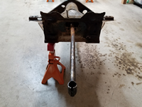 Shift Rod Exiting Frame Head.