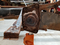 Driver Side Spring Plate Bushing Cover.