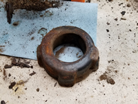 Inner Bushing on Driver Side Removed.