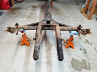 Rear View of Rear Chassis with All Components Removed.