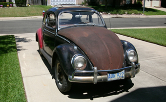 My 1960 Ragtop Beetle.