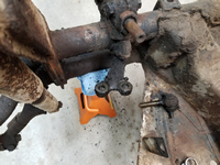 Tie Rod End Removed From Steering Arm